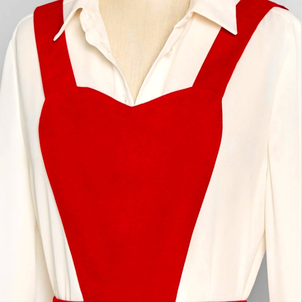 Modcloth red heart dress